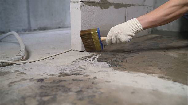 SJ Waterproofing Pros Waterproofing coverage map for Ellettsville, IN and surrounding area